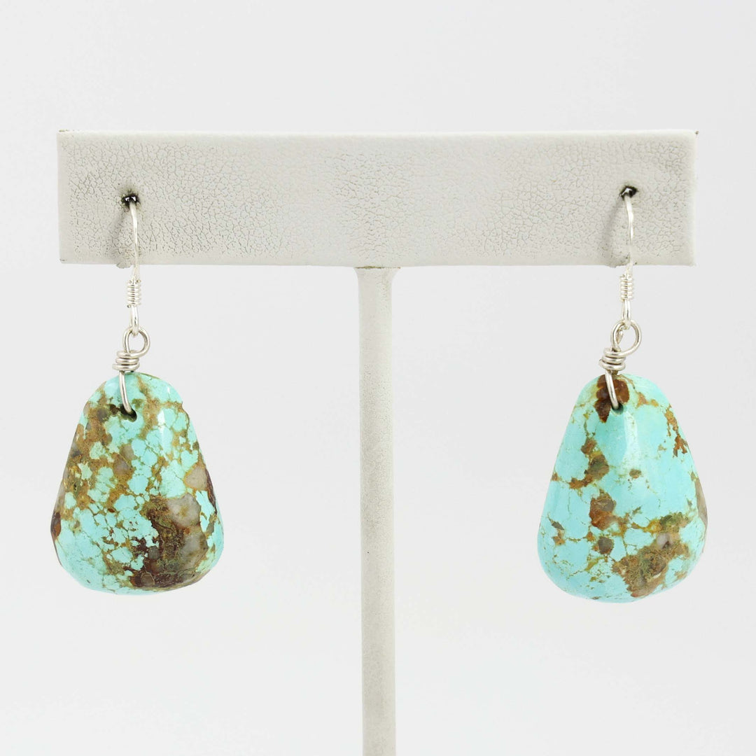 Royston Turquoise Slab Earrings