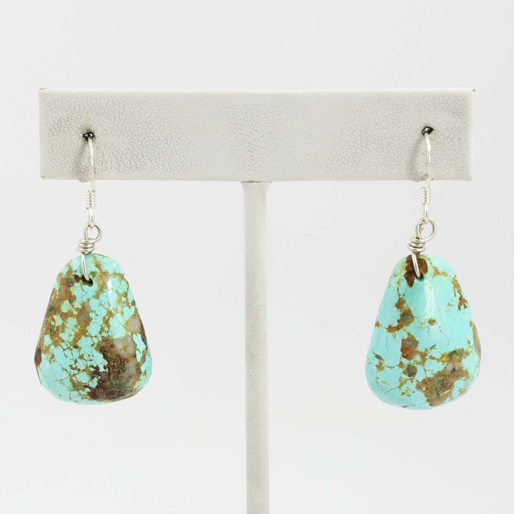 Royston Turquoise Slab Earrings