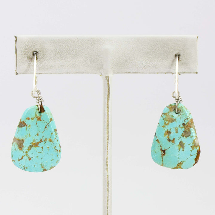 Royston Turquoise Slab Earrings