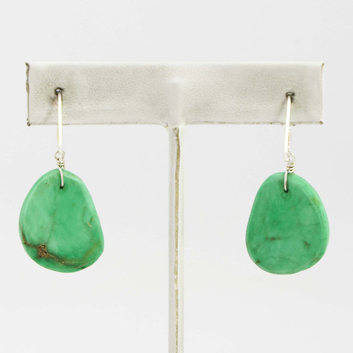Variscite Slab Earrings