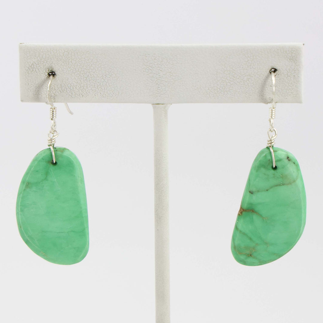 Variscite Slab Earrings