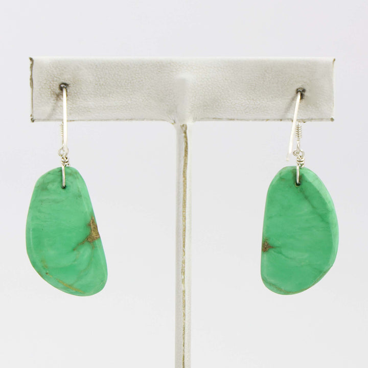 Variscite Slab Earrings