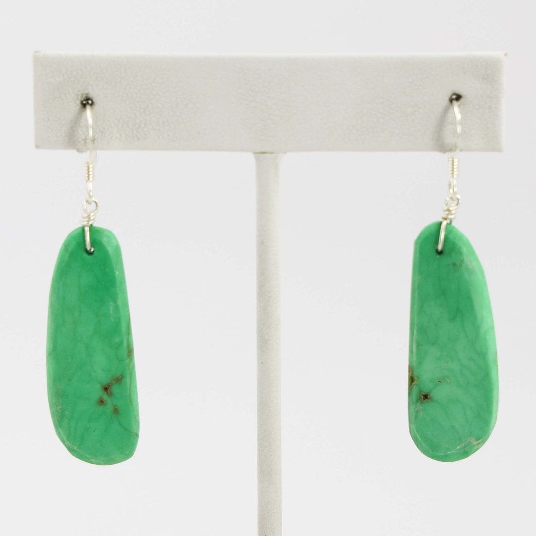 Variscite Slab Earrings
