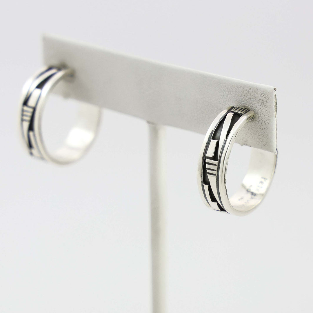 Silver Hoop Earrings