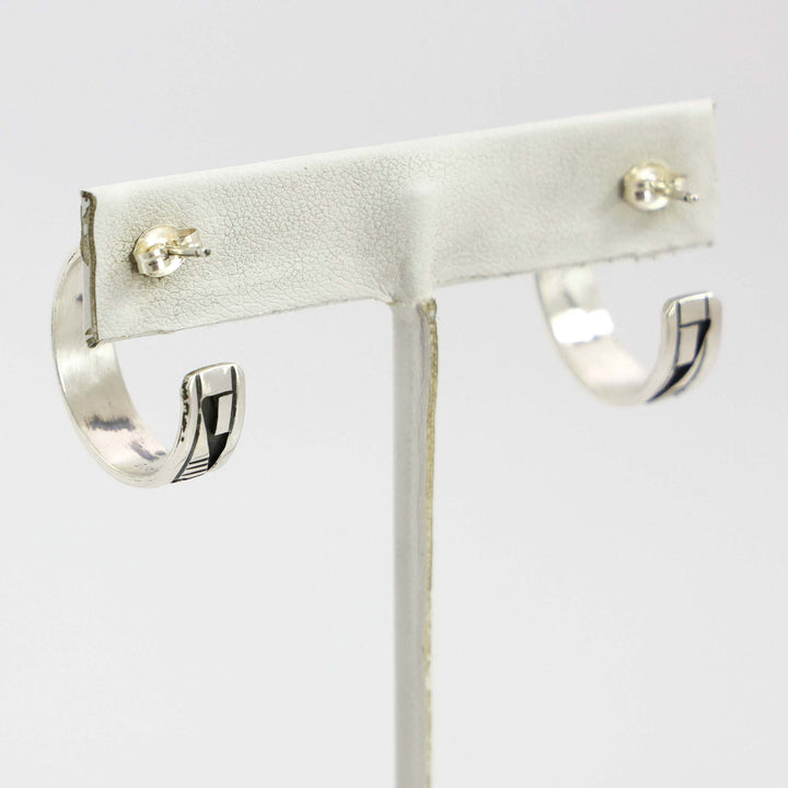 Silver Hoop Earrings