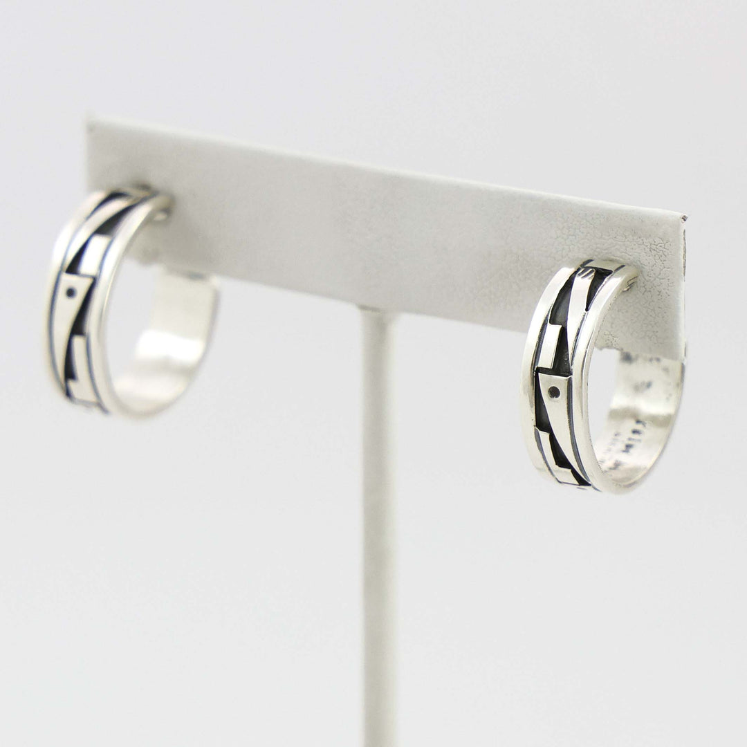 Silver Hoop Earrings