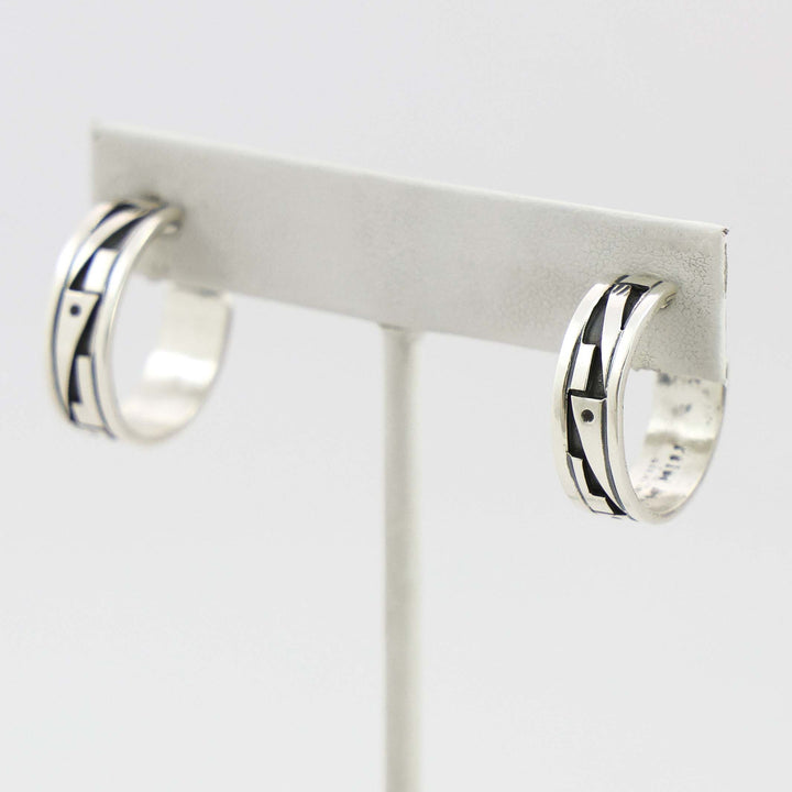 Silver Hoop Earrings
