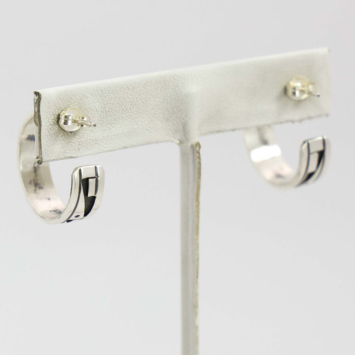 Silver Hoop Earrings