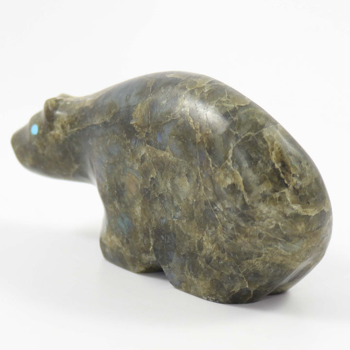 Labradorite Bear Fetish