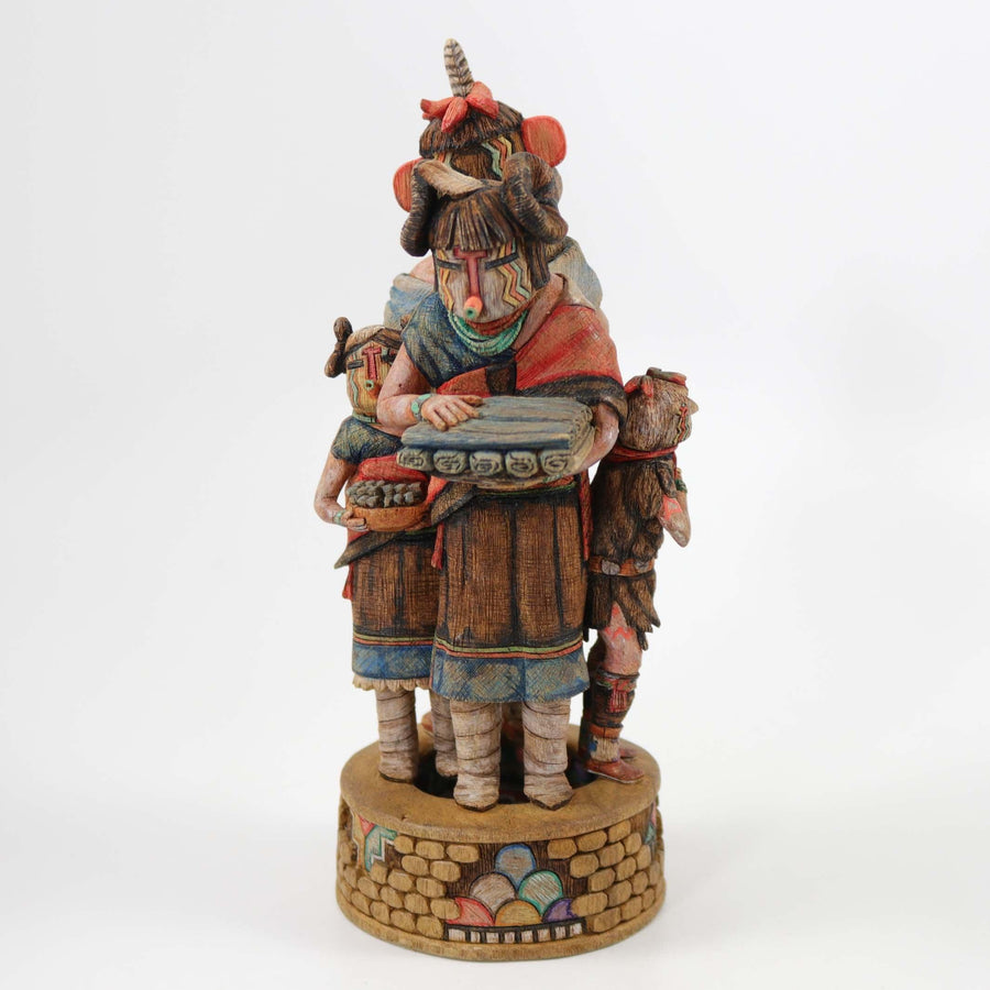 Heheya Family Kachina by Ronald Honyouti - Garland's