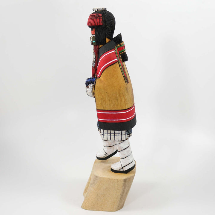 Red Beard Corn Maiden Kachina by Bennett Sockyma - Garland's