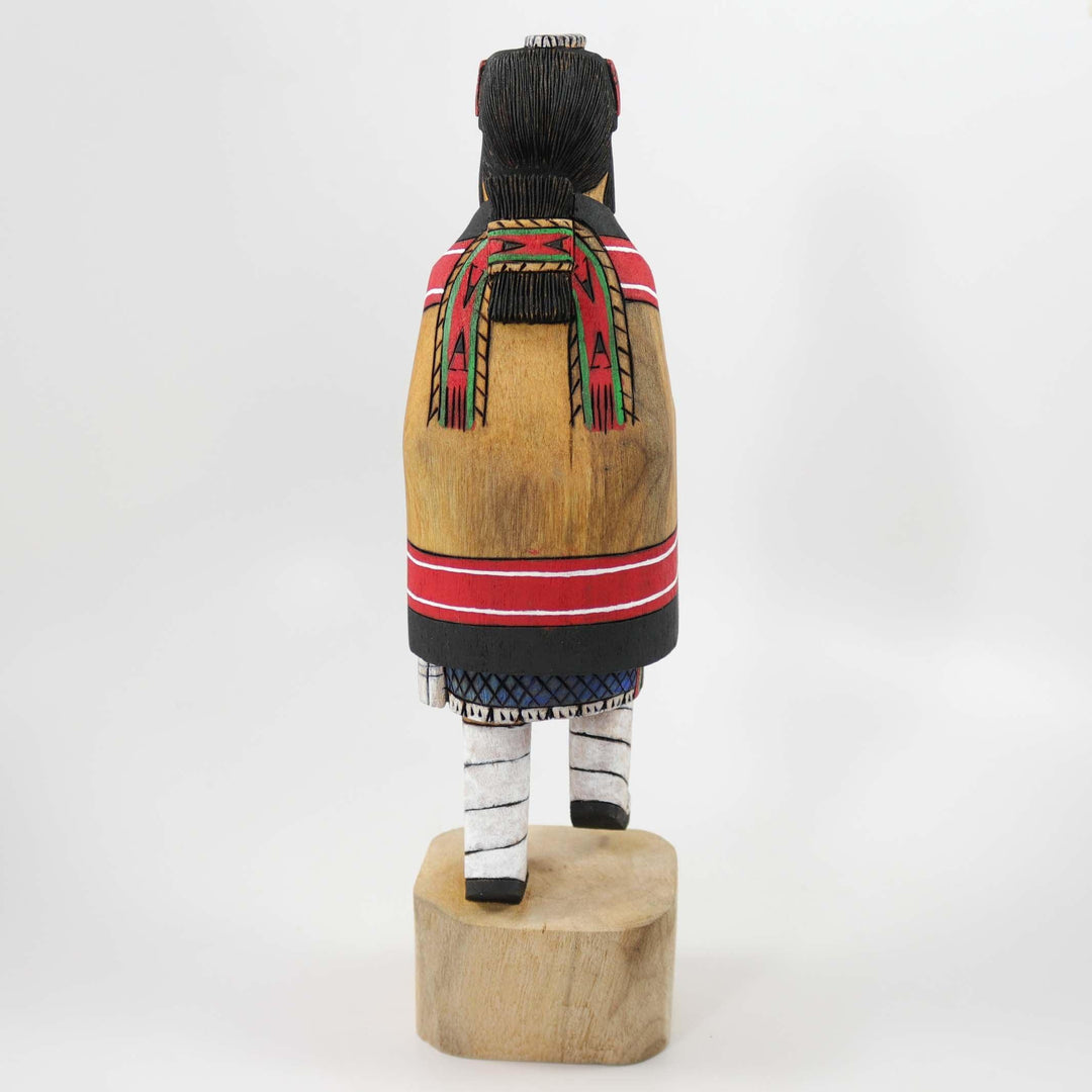 Red Beard Corn Maiden Kachina by Bennett Sockyma - Garland's