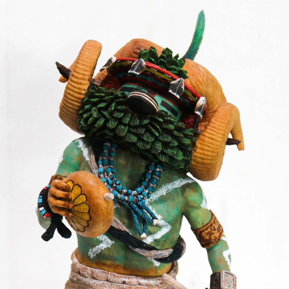 Mountain Sheep Kachina by D'Armon Kootswatewa - Garland's