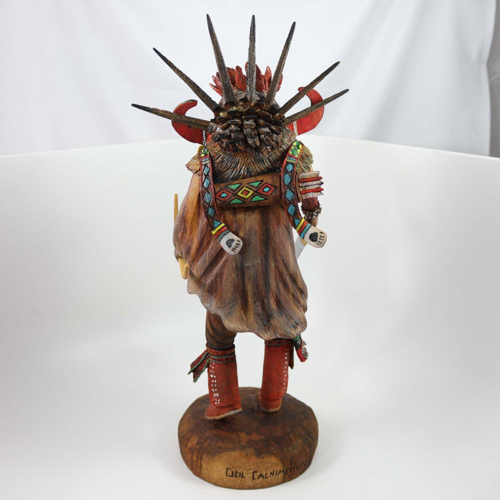 Black Ogre Kachina by Cecil Calnimptewa - Garland's