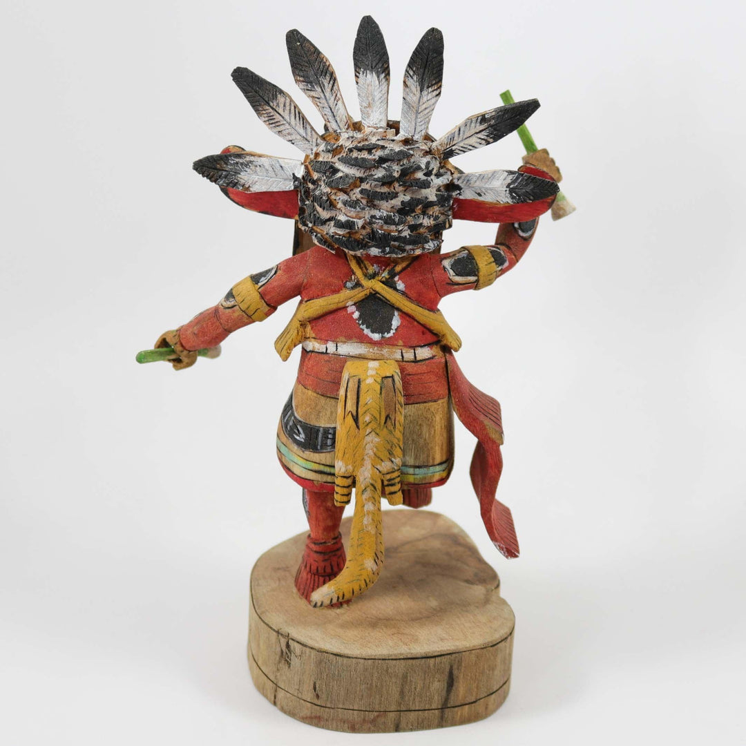 Broadface Whipper Kachina by Coolidge Roy Jr. - Garland's