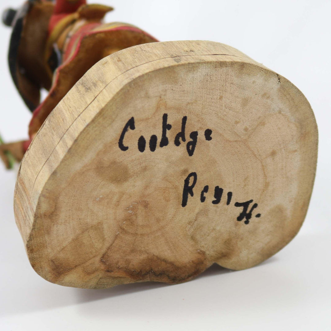 Broadface Whipper Kachina by Coolidge Roy Jr. - Garland's