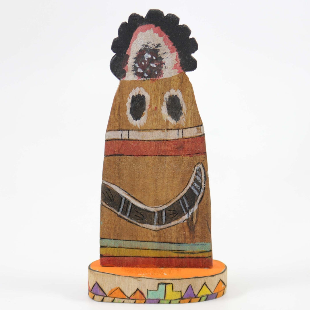 Broadface Whipper Kachina by Coolidge Roy Jr. - Garland's
