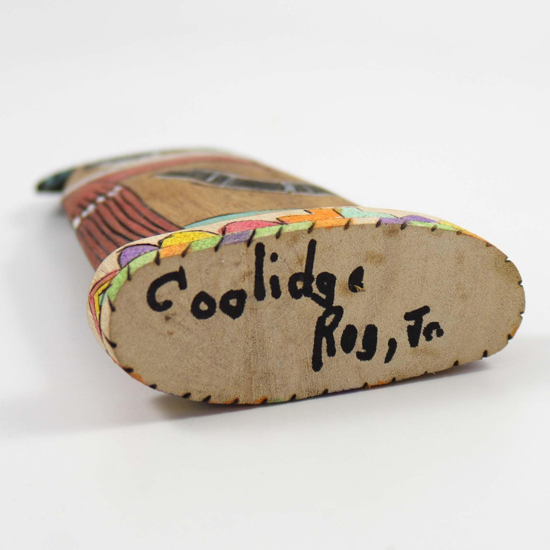 Broadface Whipper Kachina by Coolidge Roy Jr. - Garland's