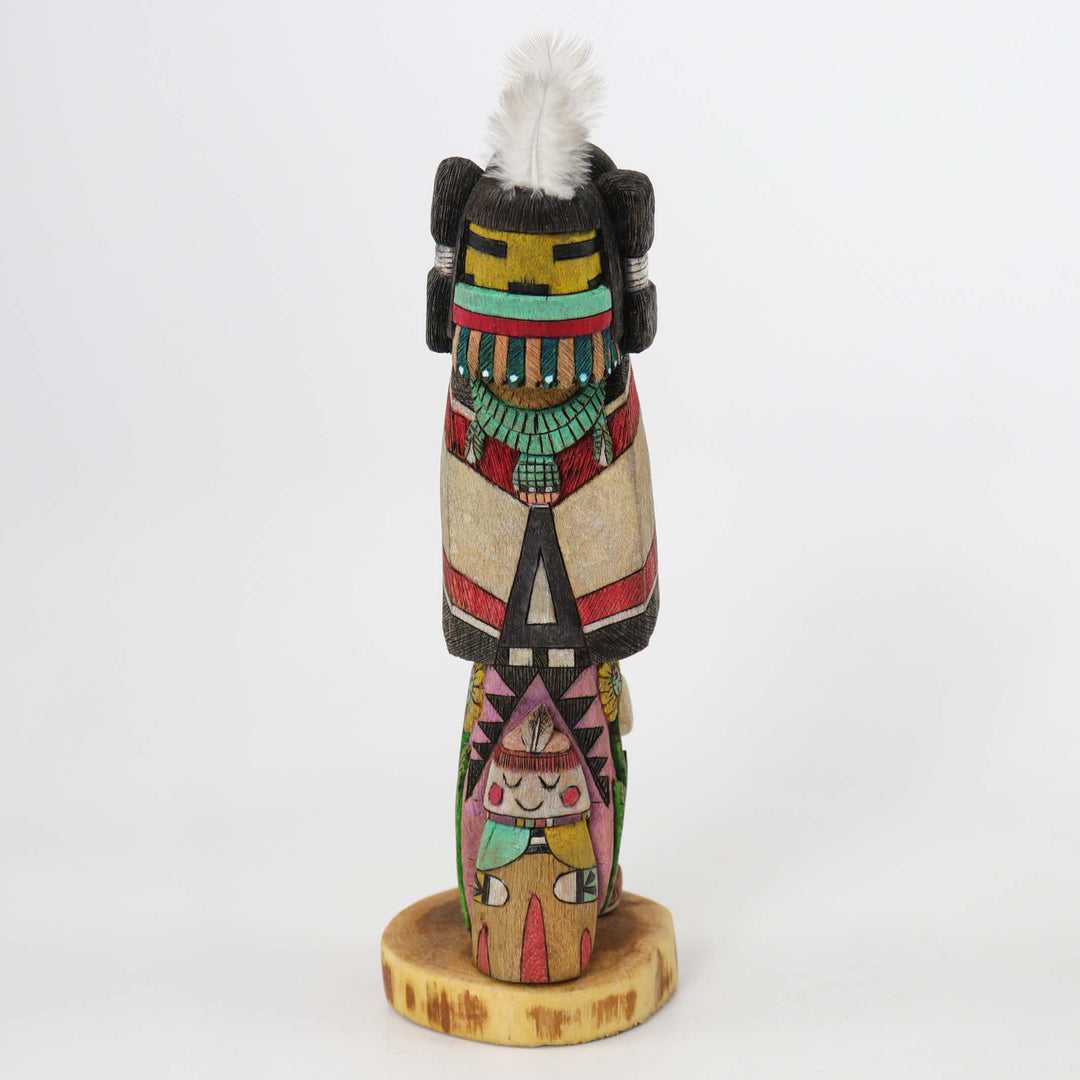 Twin Corn Maiden Sculpture