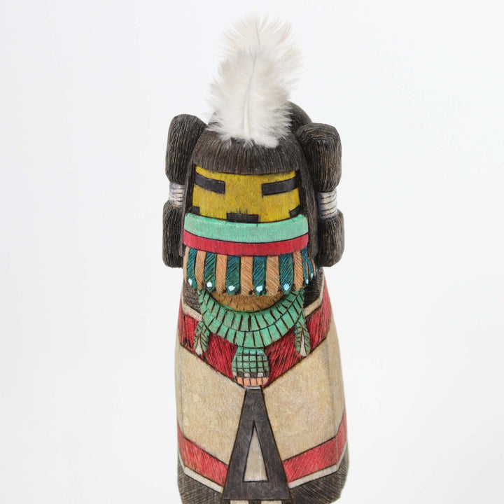 Twin Corn Maiden Sculpture