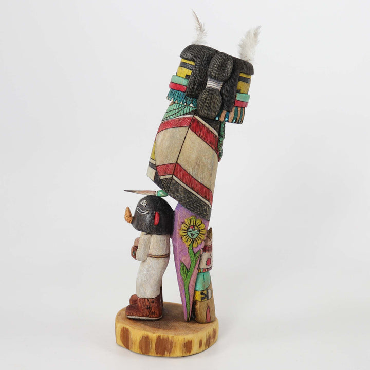 Twin Corn Maiden Sculpture