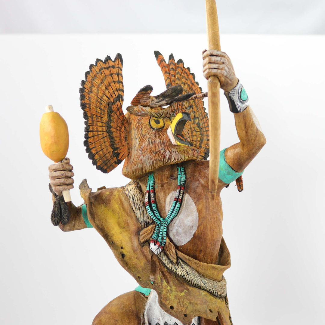 Great Horned Owl Kachina