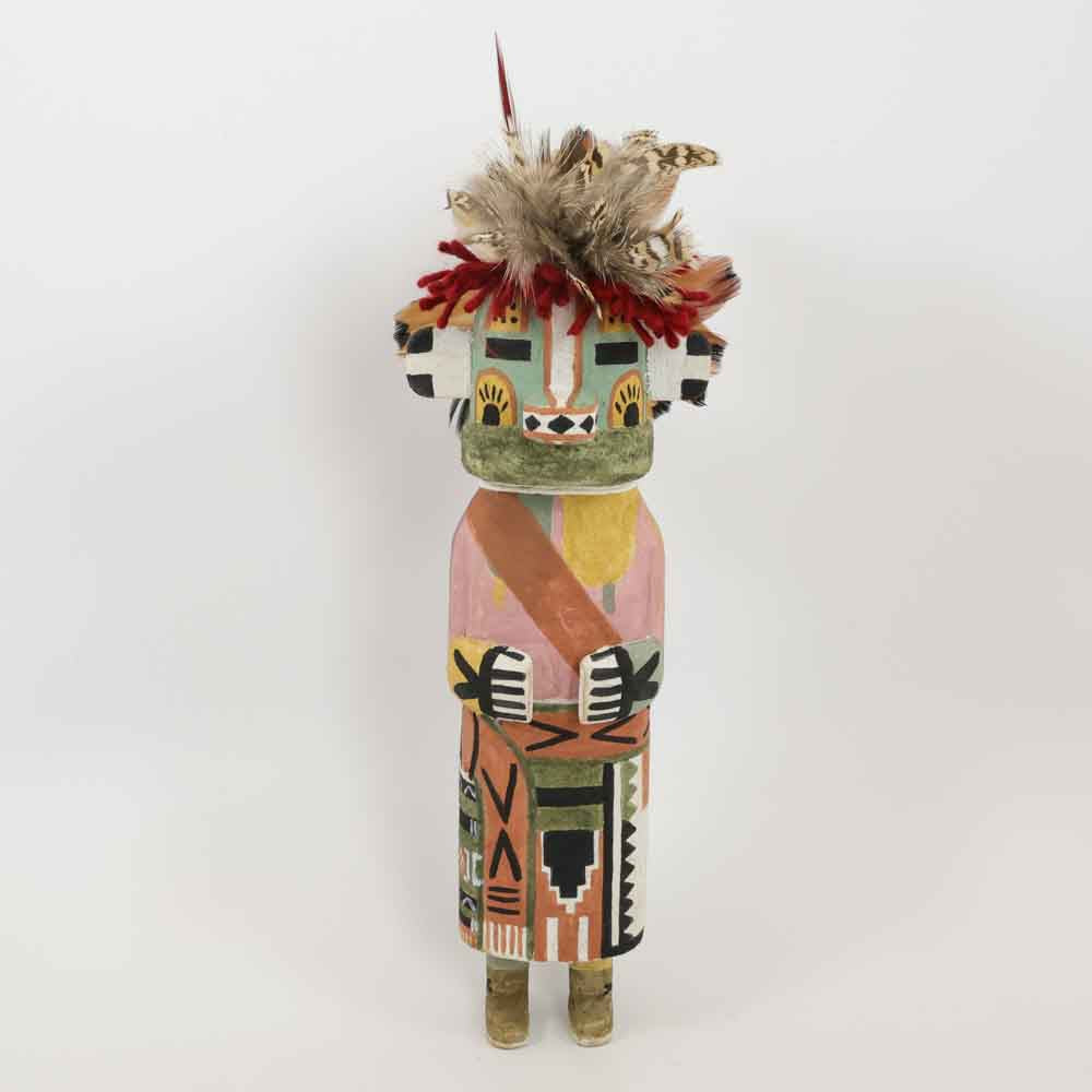 Blue Badger Kachina