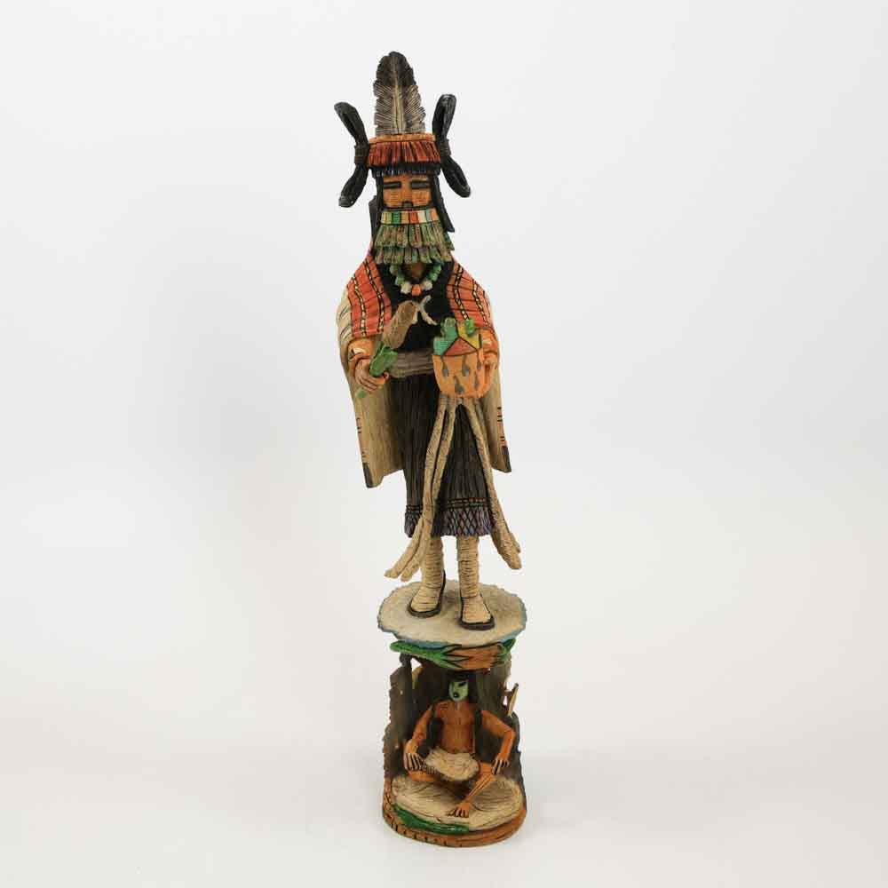 Corn Maiden and Frog Kachina