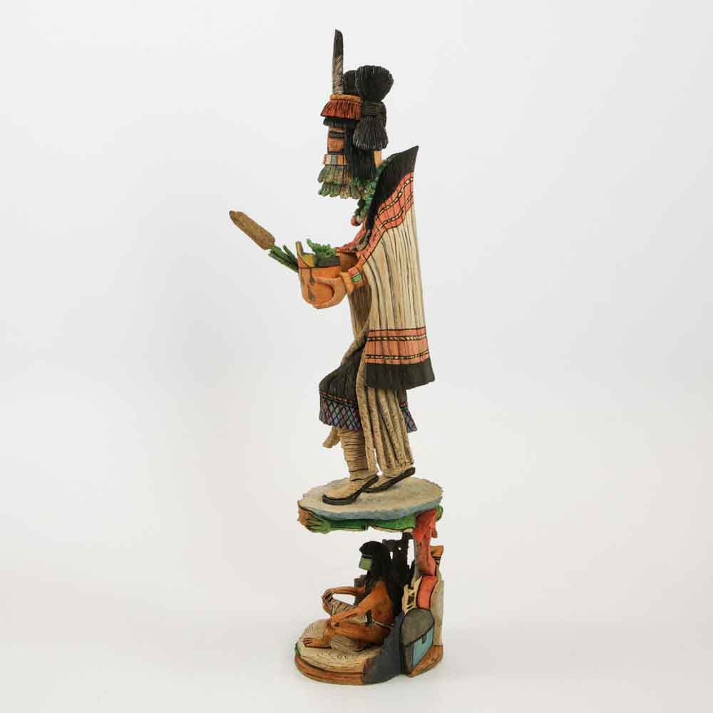Corn Maiden and Frog Kachina