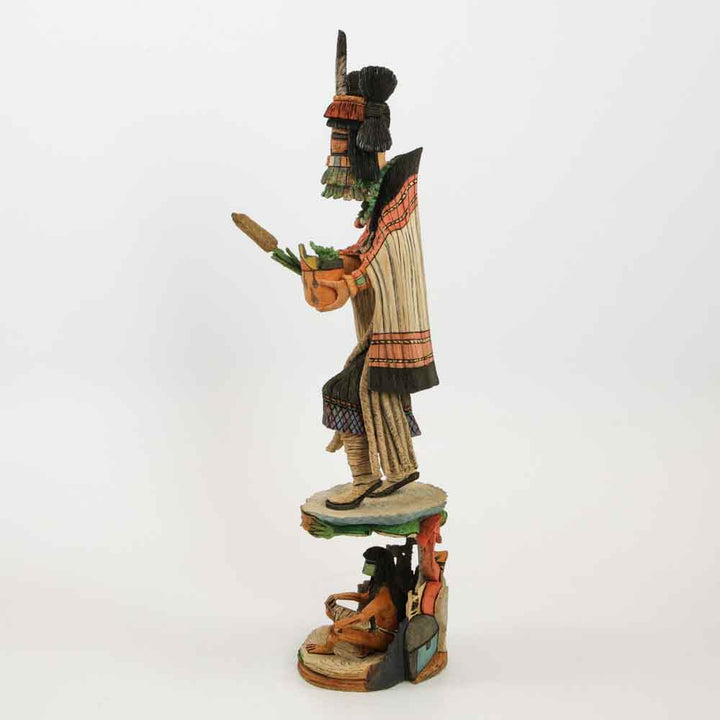 Corn Maiden and Frog Kachina