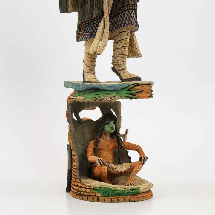 Corn Maiden and Frog Kachina