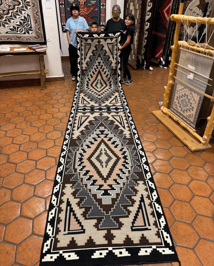 Two Grey Hills Runner by Etta Wilson - Garland's
