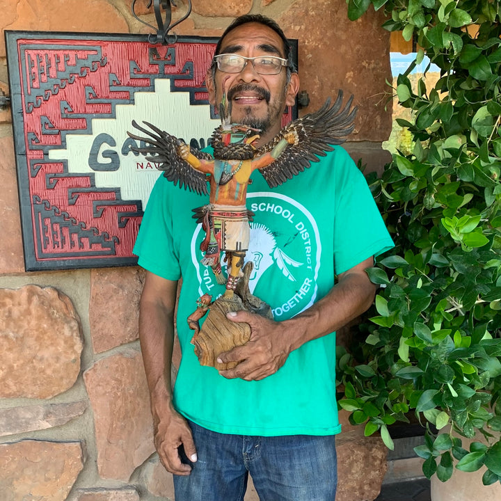 Eagle and Mudhead Kachina