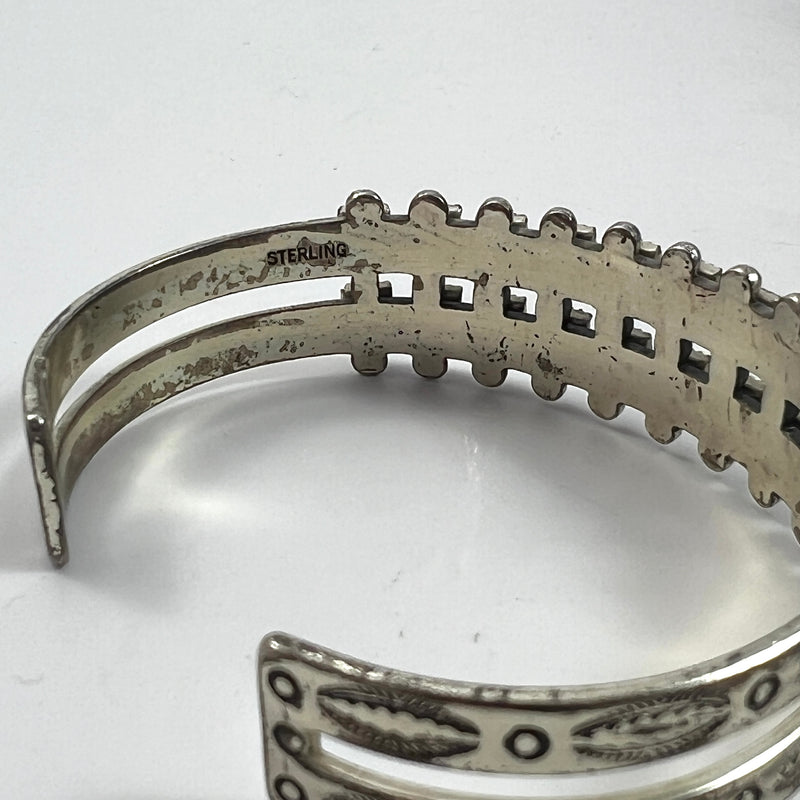 1940s Turquoise Row Cuff