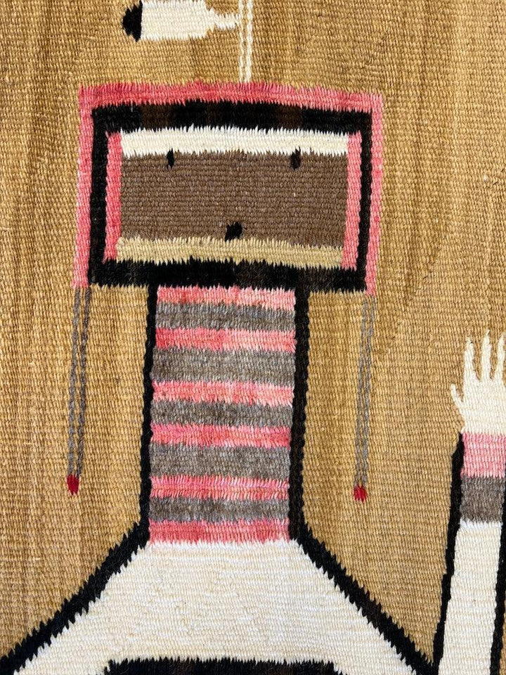 1930s Sandpainting Rug by Vintage Collection - Garland's