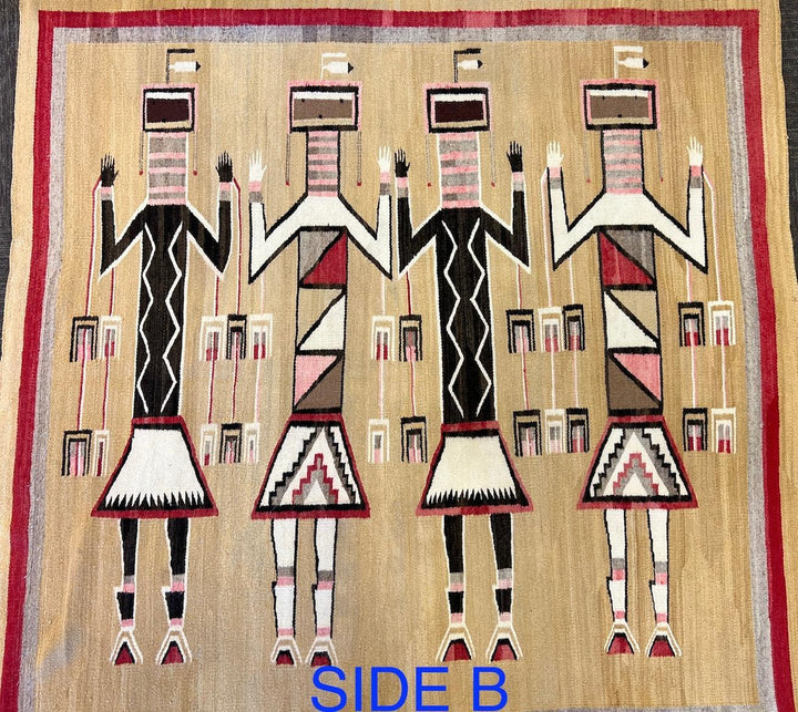 1930s Sandpainting Rug by Vintage Collection - Garland's