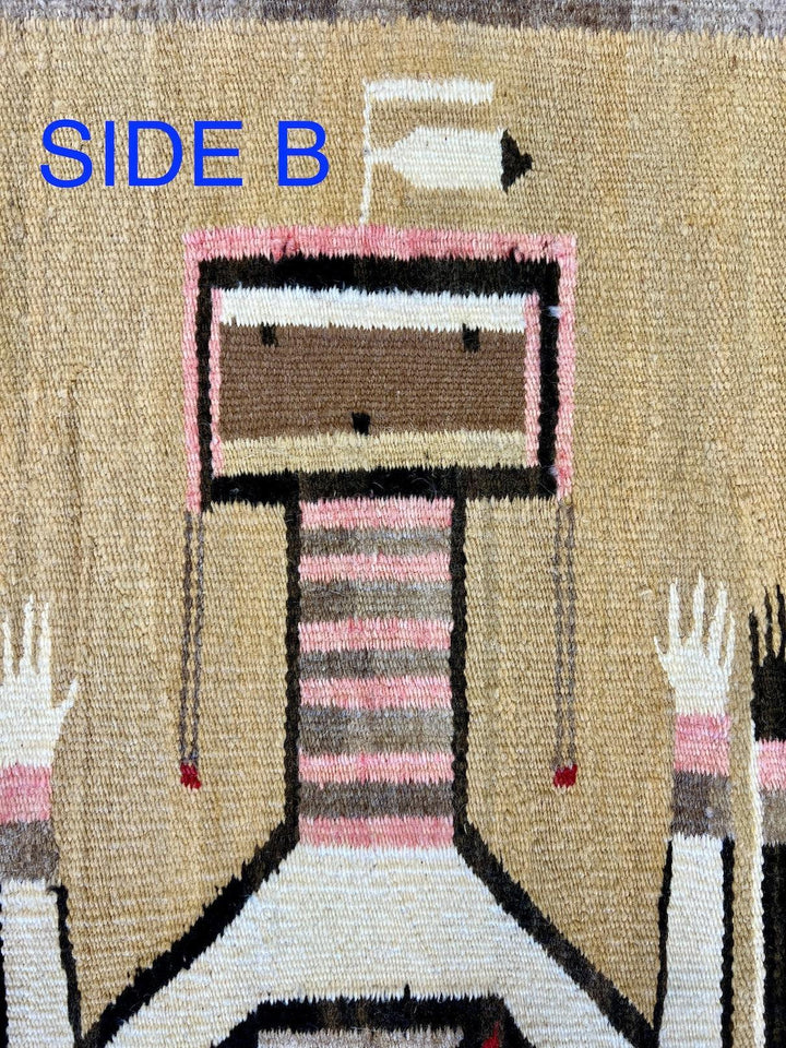 1930s Sandpainting Rug by Vintage Collection - Garland's