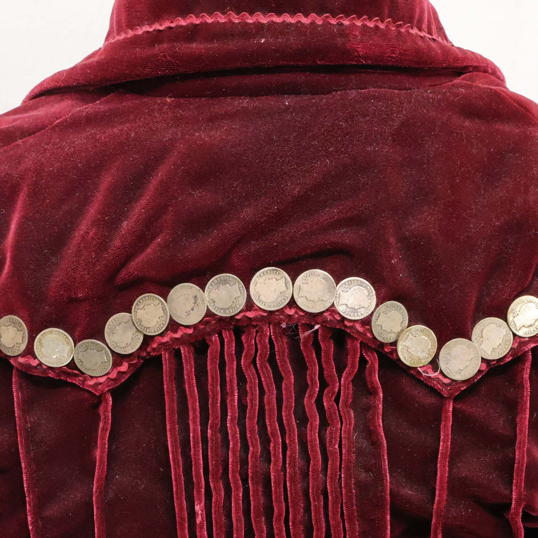 1920s Navajo Velvet Blouse