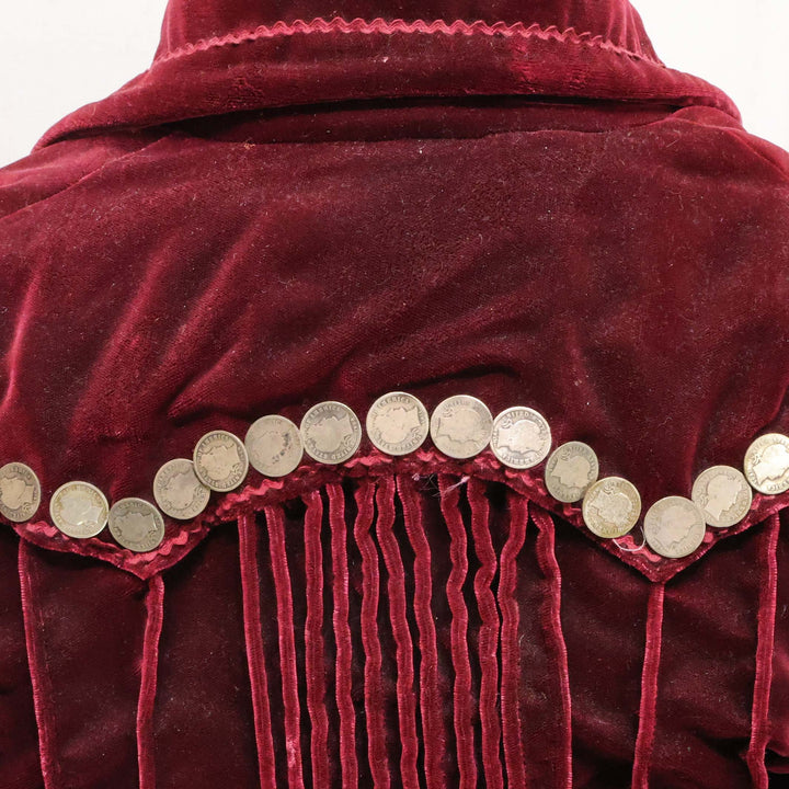 1920s Navajo Velvet Blouse