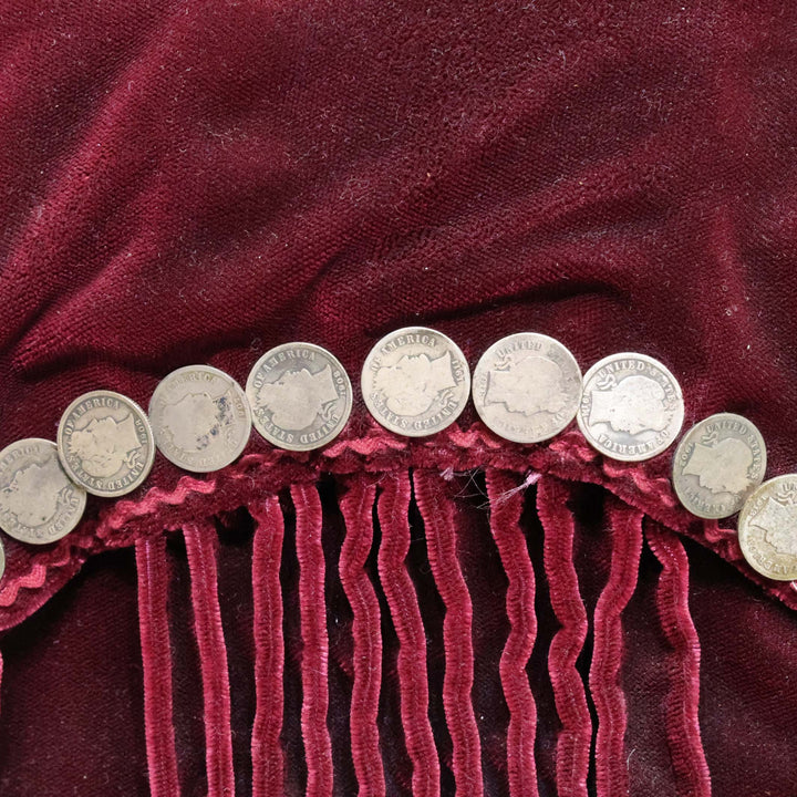 1920s Navajo Velvet Blouse