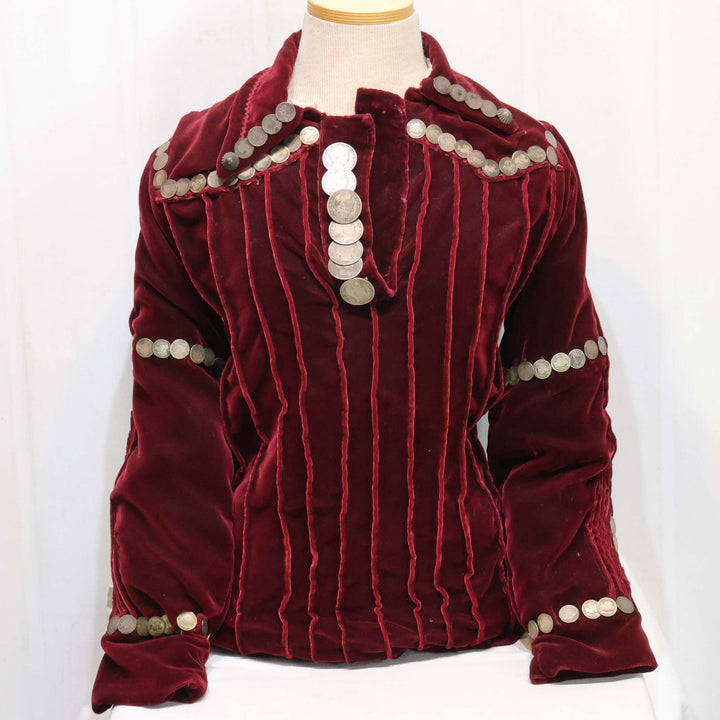 1920s Navajo Velvet Blouse