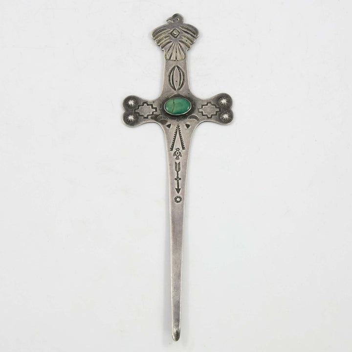 1940s Turquoise Letter Opener