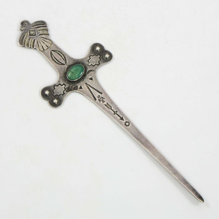 1940s Turquoise Letter Opener