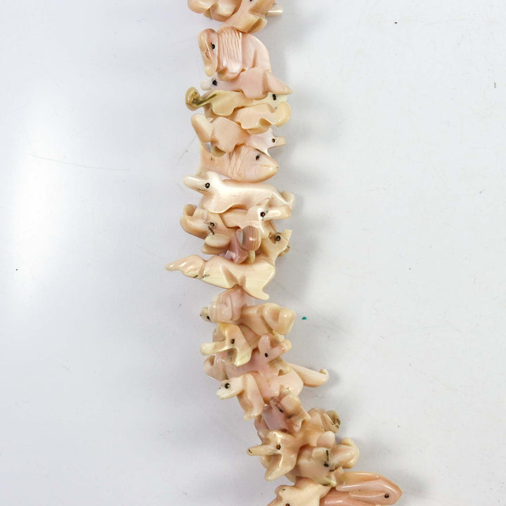 Mother of Pearl Fetish Necklace by Vintage Collection - Garland's