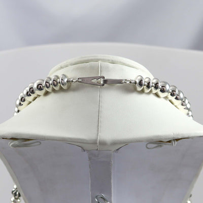 Silver Bead Necklace