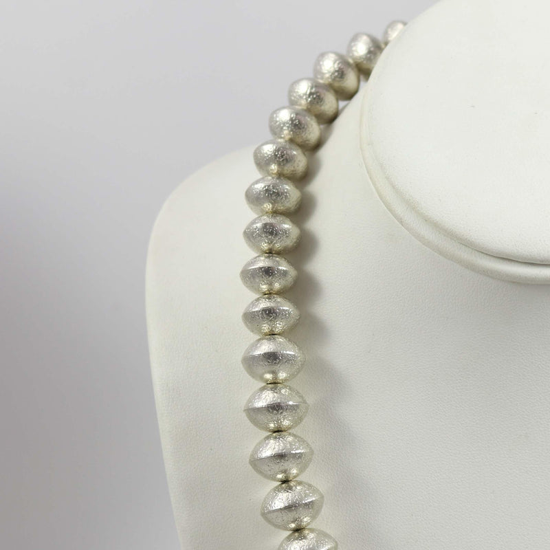 Silver and Gold Bead Necklace