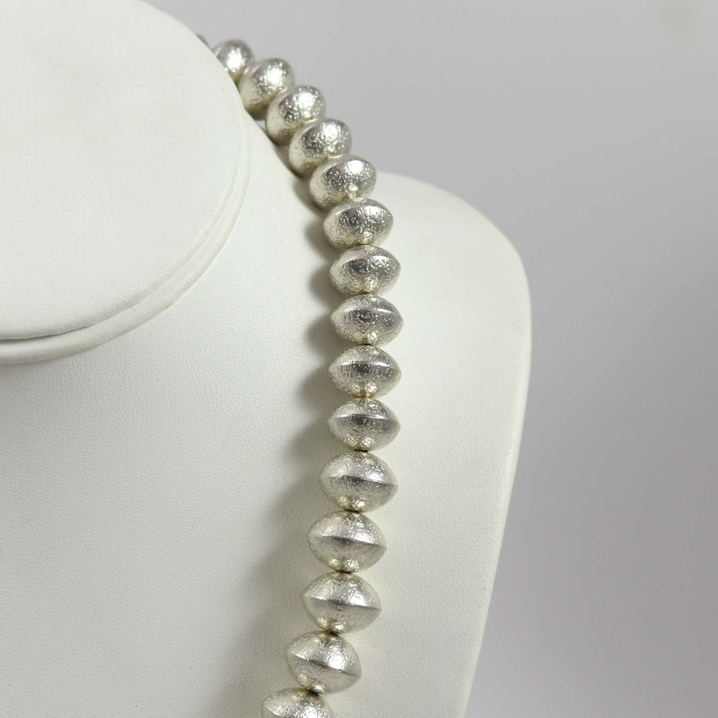 Silver and Gold Bead Necklace