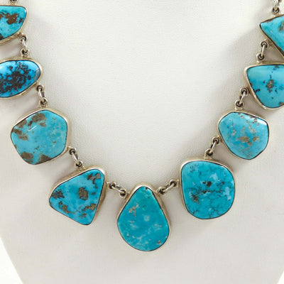 Turquoise Tab Necklace