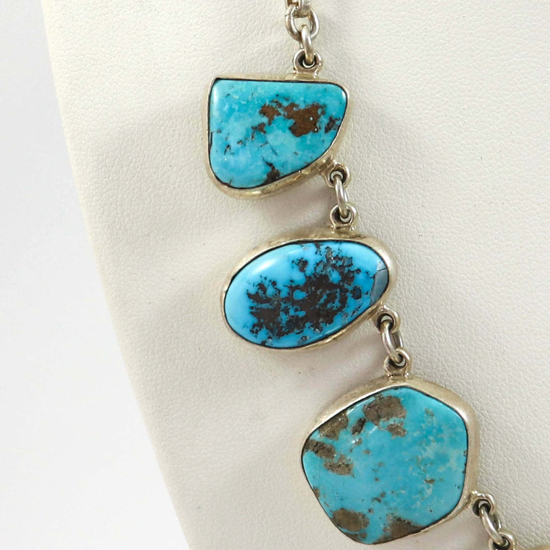 Turquoise Tab Necklace