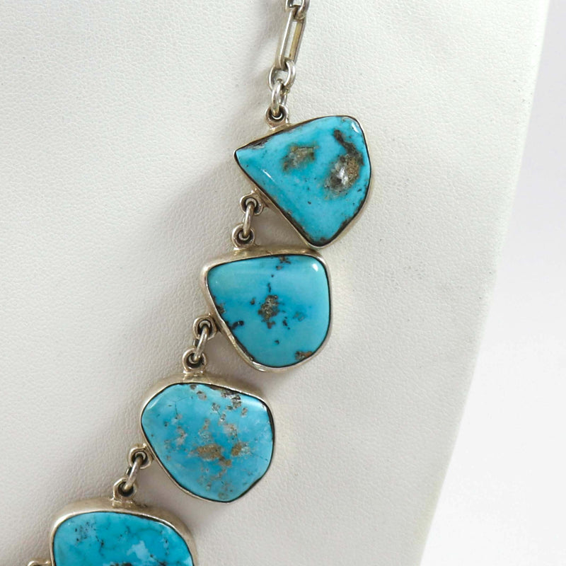 Turquoise Tab Necklace